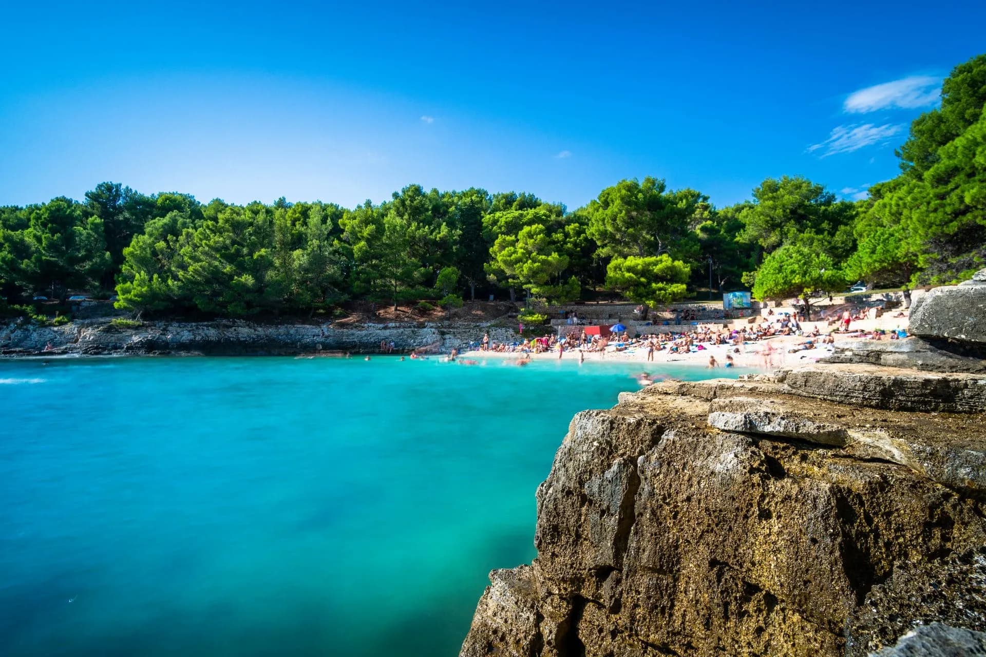 Pula beach
