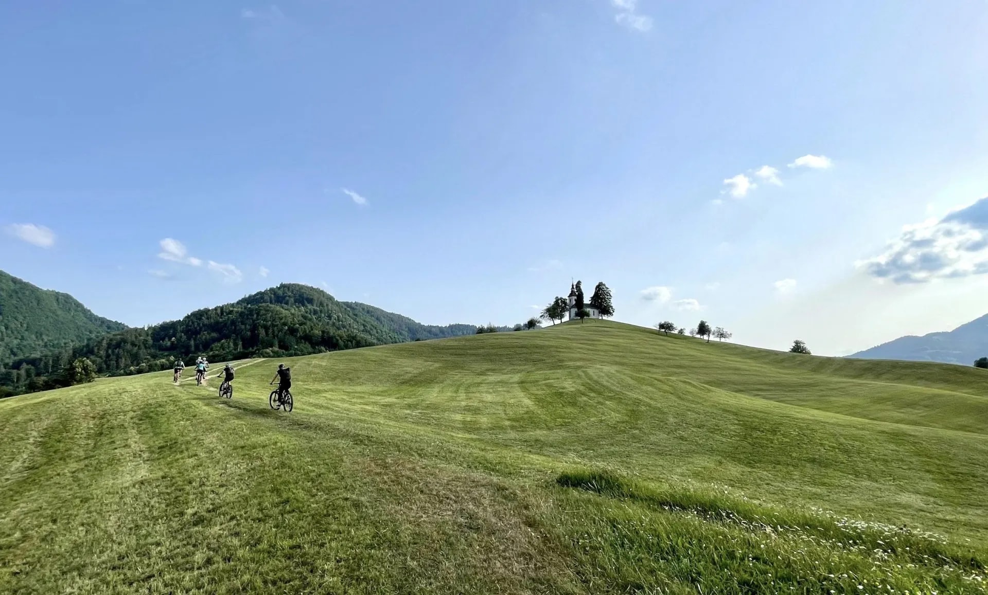 Ljubljana til Bled på Hidden Hills Trail