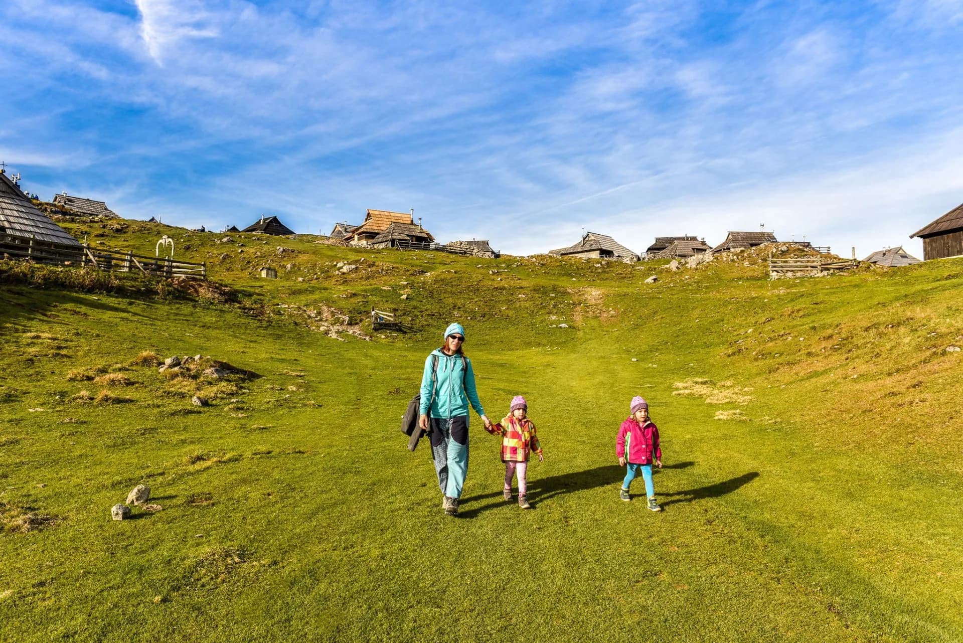 Hiking on Velika Planina scaled 1