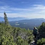 oberhalb der Waldgrenze tolle Aussichten offen