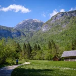 prachtige voje vallei bij bohinj in slovenië geschaald