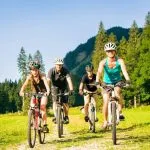 Vacaciones en bicicleta en familia