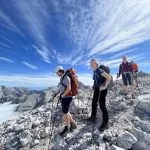 kanjavec es una subida fantástica con una de las mejores vistas de los alpes julianos