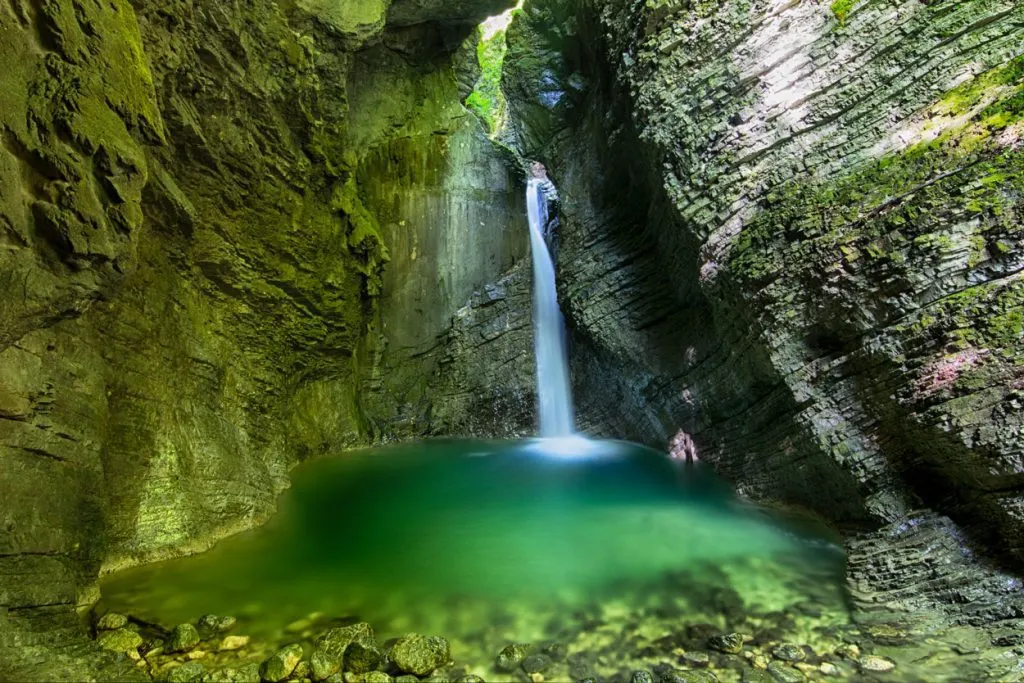 Kozjak-Wasserfall