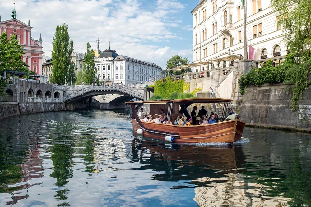 boottocht ljubljana