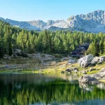 el refugio de los lagos triglav